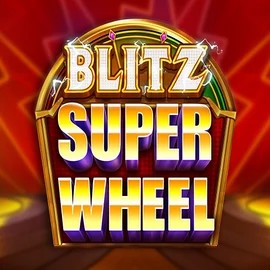Blitz Super Wheel online game logo by Pragmatic Play on dragoniacasinoo.eu