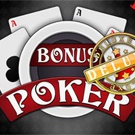 Bonus Poker Deluxe - 3 Hands slot visual from RTG (Reel Time Gaming) available on dragoniacasinoo.eu
