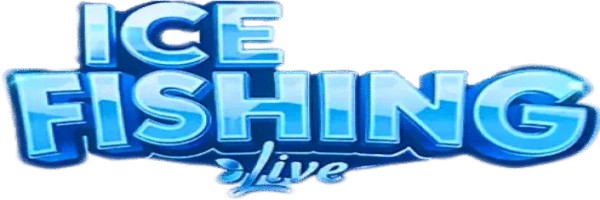 Ice Fishing Live by Evolution, showcased at dragoniacasinoo.eu – game logo