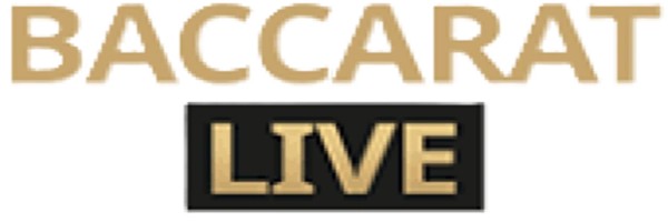 Live Baccarat online game logo by Evolution on dragoniacasinoo.eu