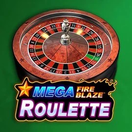 Mega Fire Blaze Roulette slot visual from Playtech available on dragoniacasinoo.eu