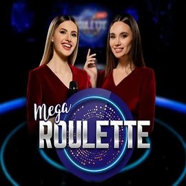 Mega Roulette slot visual from Pragmatic Play available on dragoniacasinoo.eu