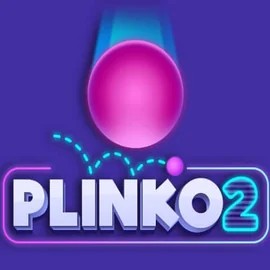 Plinko 2 slot logo by BGAMING at Dragonia Casino