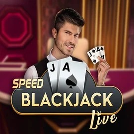 Speed Blackjack logo by Pragmatic Play at Dragonia Casino